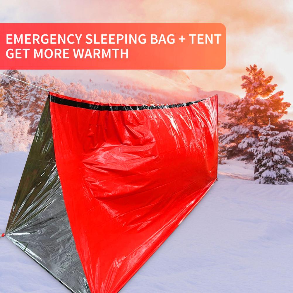 Saco de dormir portátil imperm - Bivvy Bag Emergency reseña y precio