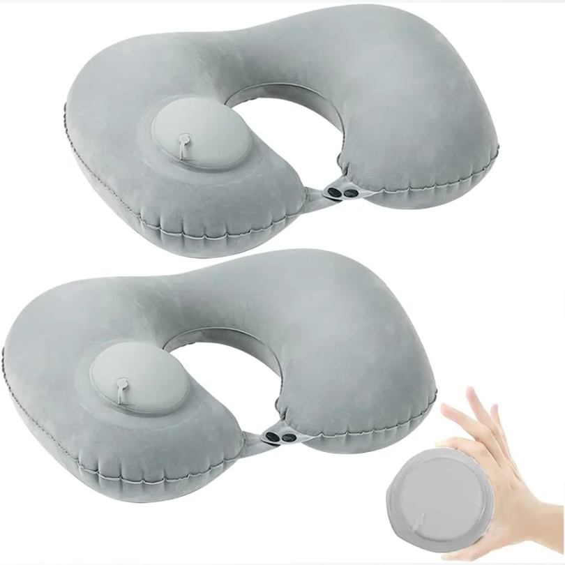 Almohada inflable portátil par - Outdoor Camping Stores reseña y precio