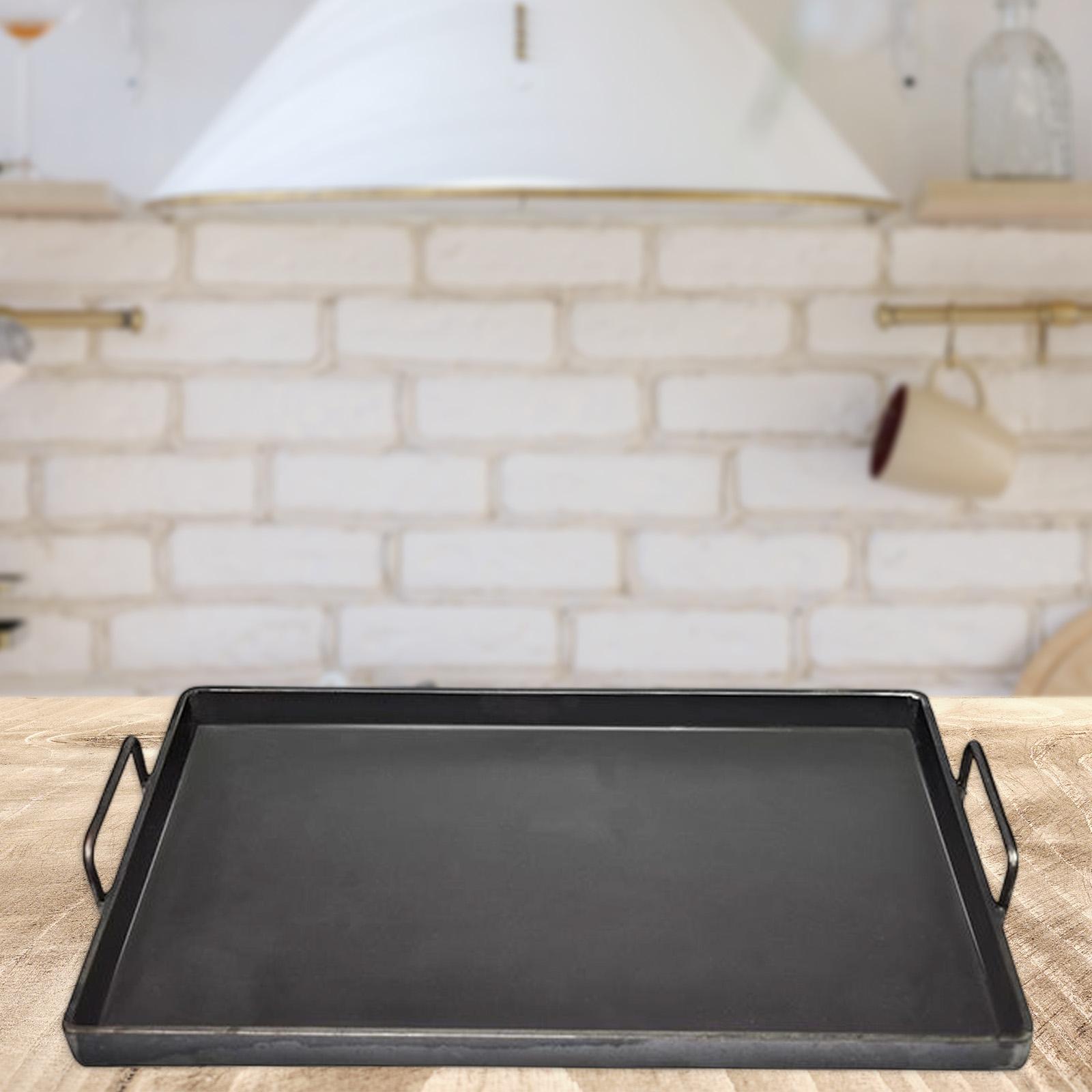 Plancha de Hierro Fundido para - Outdoor Camping Griddle reseña y precio