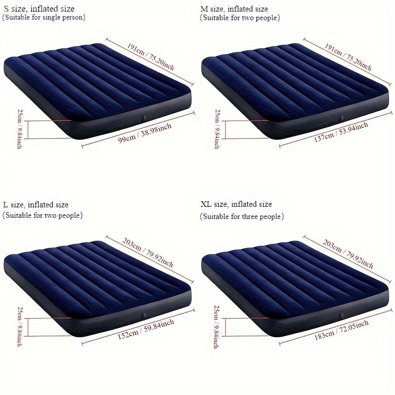 1 colchón inflable portátil y  - Outdoor Camping Mattress reseña y precio