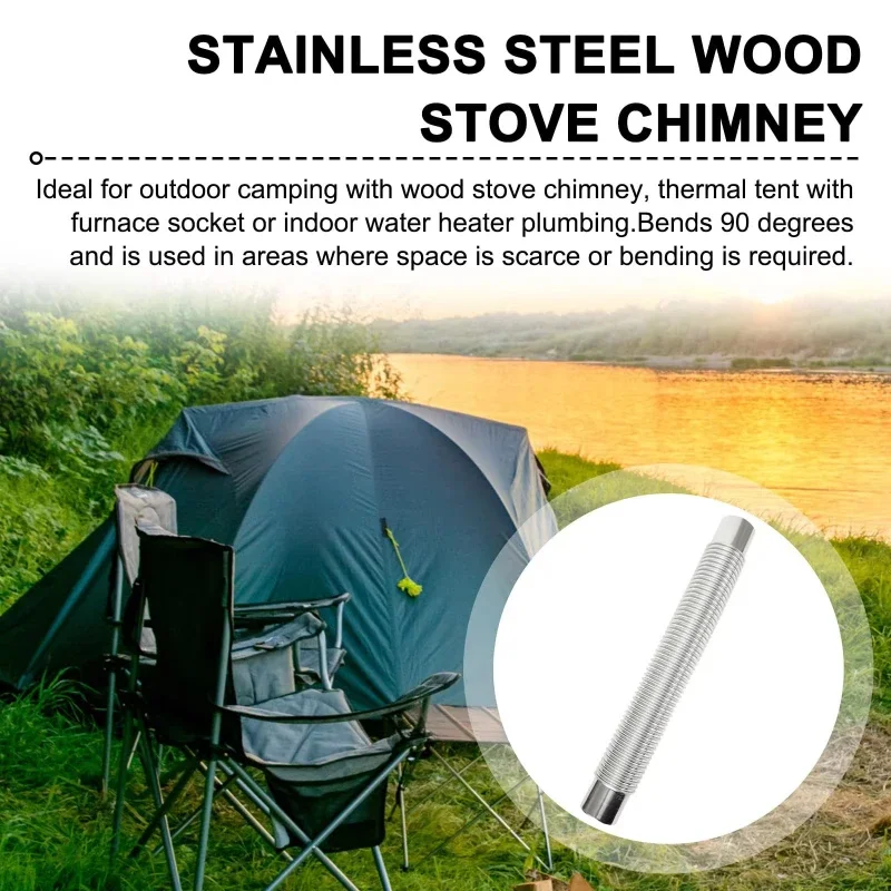 Ductos de Ventilación Ajustabl - Outdoor Camping Stove Wood reseña y precio