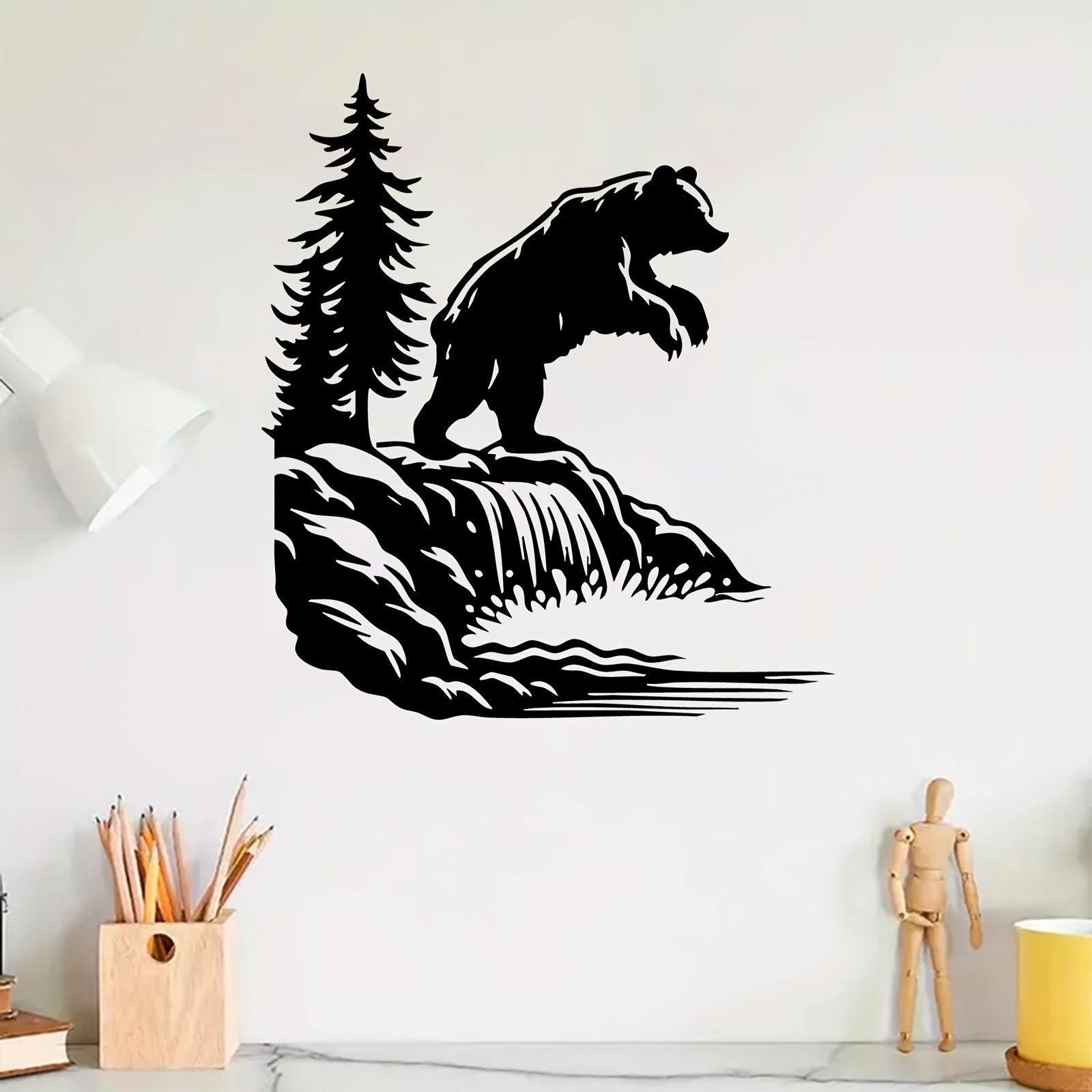 Arte de Pared Metálico con Dis - Outdoor Camping Adventures reseña y precio