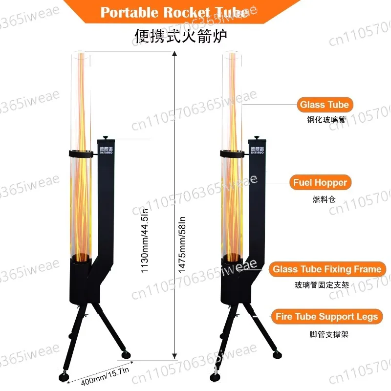 Estufa de pellets para inviern - Outdoor Camping Stove Wood reseña y precio