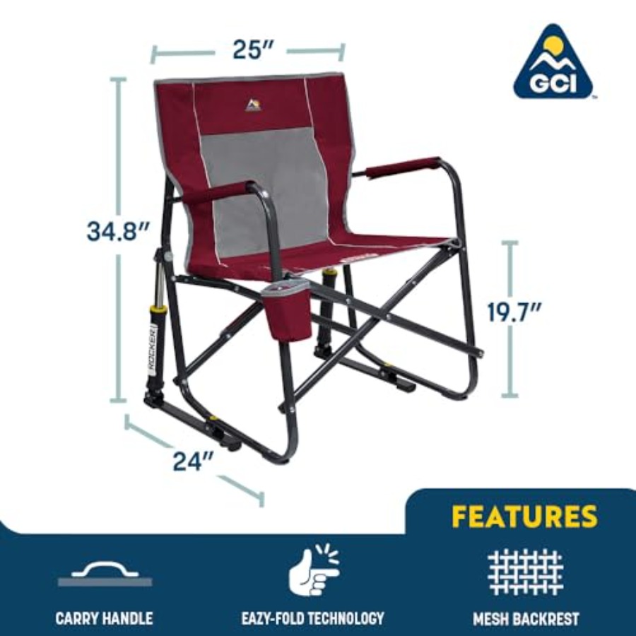 Silla de camping plegable Free - Outdoor Camping Rocking Chair reseña y precio