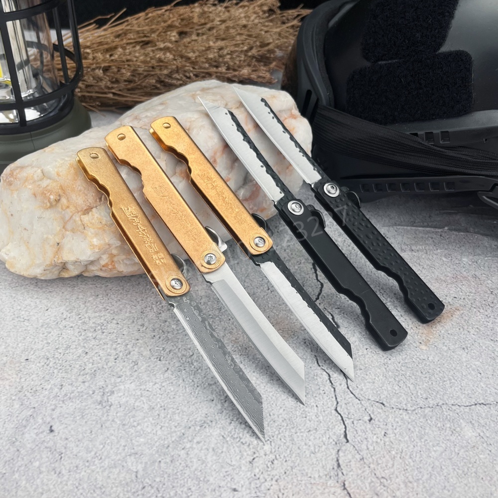 Cuchillo plegable japonés pequ - Japanese Outdoor Camping reseña y precio