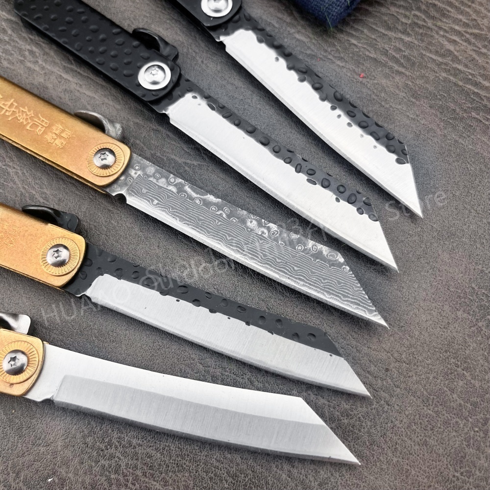 Cuchillo plegable japonés pequ - Japanese Outdoor Camping reseña y precio
