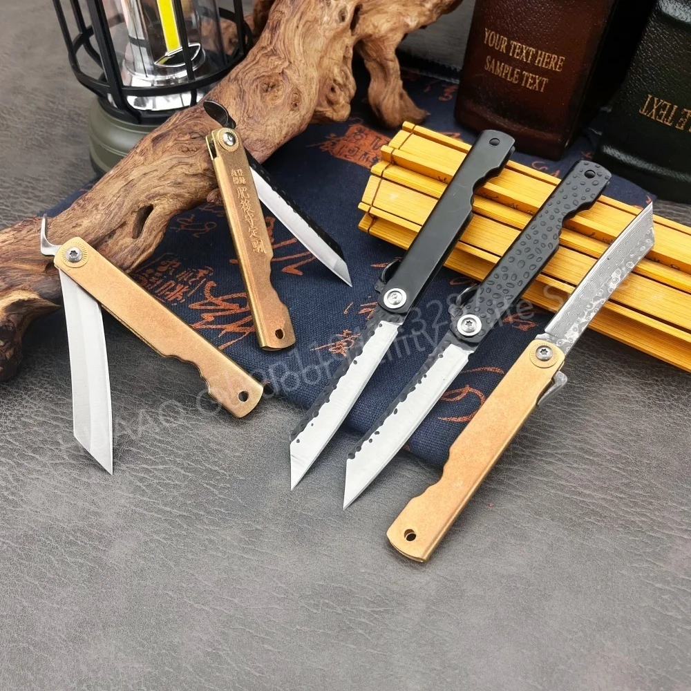 Cuchillo plegable japonés pequ - Japanese Outdoor Camping reseña y precio