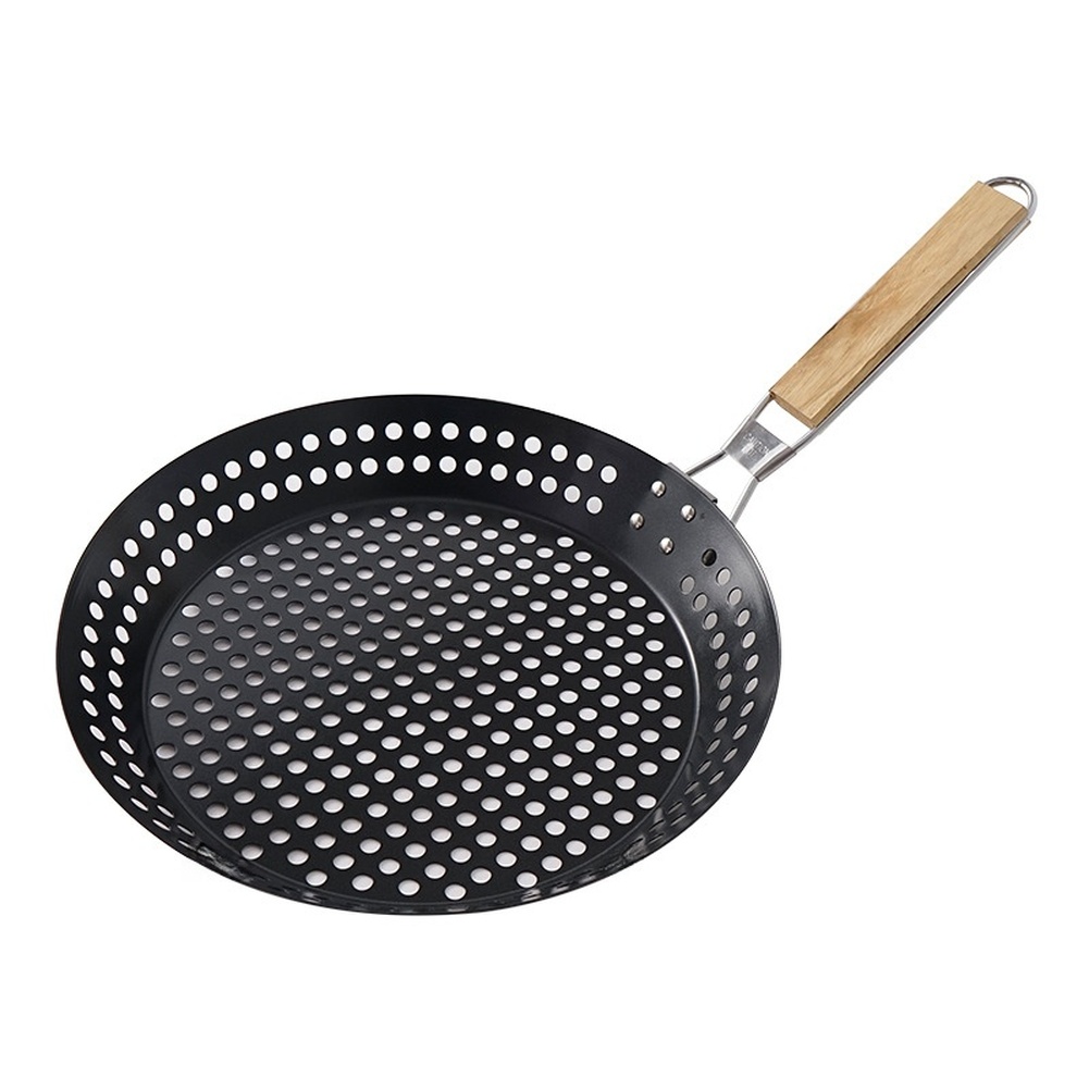 Bandeja plegable para parrilla - Outdoor Camping Griddle reseña y precio