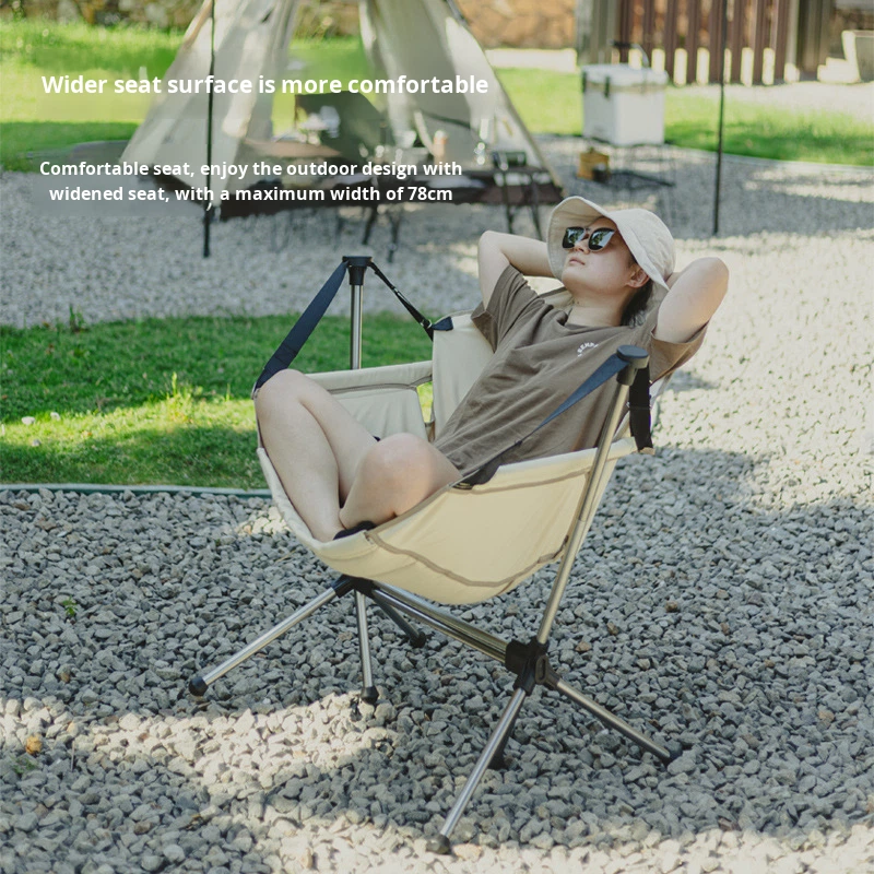 Silla plegable de exterior par - Outdoor Camping Rocking Chair reseña y precio